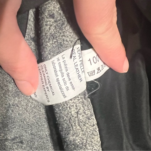 Blur Leather Jacket - Picture 7 of 8